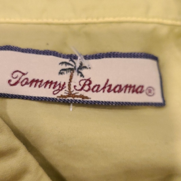 Tommy Bahama Green cotton long sleeve - Picture 4 of 5